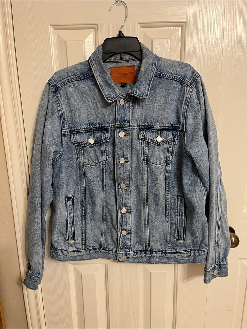 Lucky Brand Light Wash Blue Denim Jacket